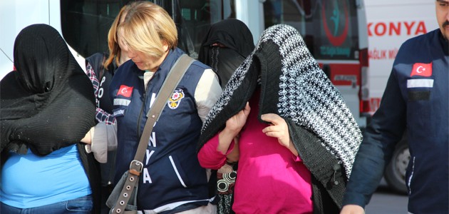 Konya’daki operasyona 5 tutuklama