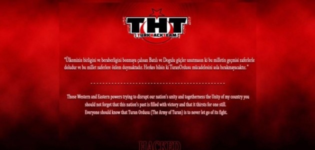 Türk Hack Team’den ABD operasyonu! Bin 781 site hacklendi