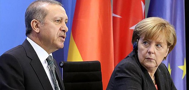 Cumhurbaşkanı Erdoğan ve Merkel Suriye’yi görüştü