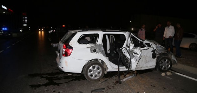 Adana’da düğün yolunda kaza: 1 ölü, 10 yaralı