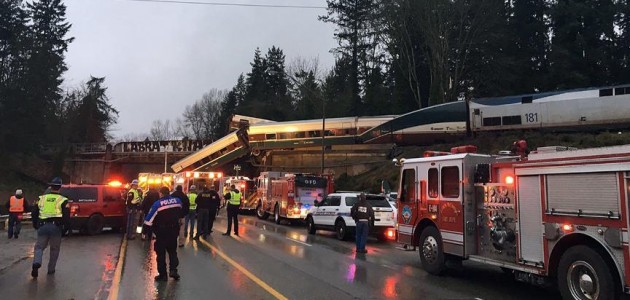 ABD’de tren kazası: 3 ölü, 100’den fazla yaralı