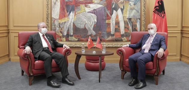 Şentop, Arnavutluk’ta Cumhurbaşkanı Meta ve Başbakan Rama ile görüştü