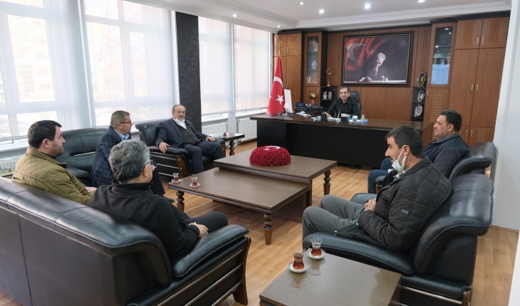 Beyşehir Ziraat Odası Başkanı Ağralı DSİ 4.Bölge Müdürlüğü’nü ziyaret etti