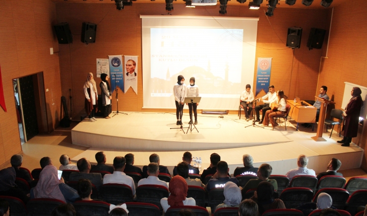 Yunak’ta 29 Mayıs İstanbul'un Fethi programı düzenlendi