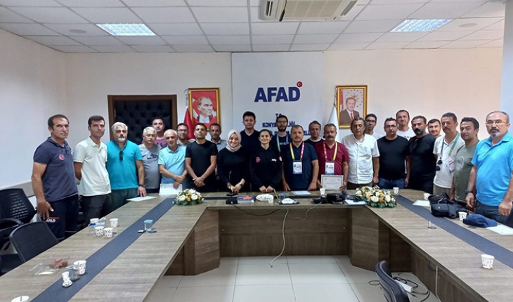 45 kişilik AFAD KBRN ekibi görevini başarıyla tamamladı