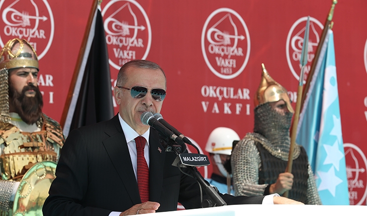 Cumhurbaşkanı Erdoğan: Malazgirt'i asla unutmayacağız, unutturmayacağız