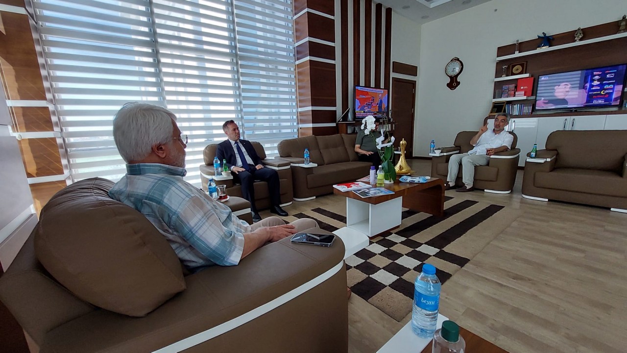İletişim Başkanlığı Konya Bölge Müdürü Taner Taşkıran’dan KONTV’yi ziyaret