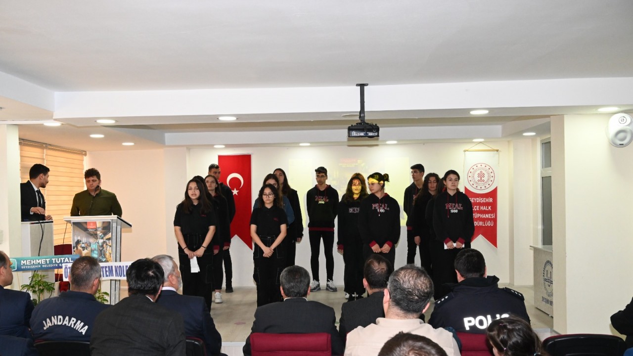 Seydişehir'de Kütüphane Haftası kutlandı
