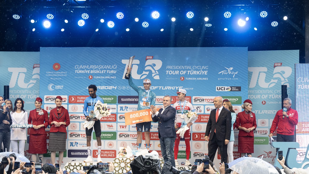59. Cumhurbaşkanlığı Türkiye Bisiklet Turu’nda madalyalar sahibini buldu
