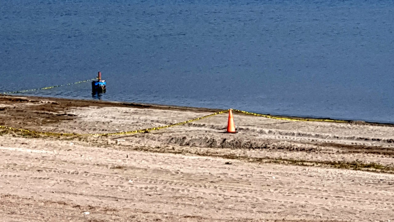 Eğirdir Gölü sahilinde el bombaları bulundu, plaj girişe kapatıldı